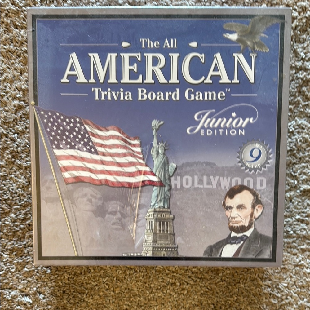 All American Trivia Board Game - Junior Edition